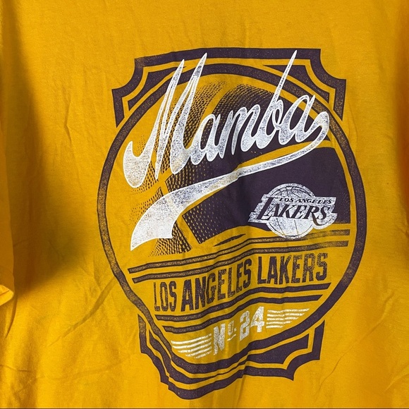 Kobe Bryant Mamba Lakers Shirt Size XXL - Picture 2 of 9